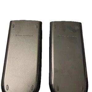 2 Texas Instruments TI-84 Plus Graphing Calculator Tested Working With Cover